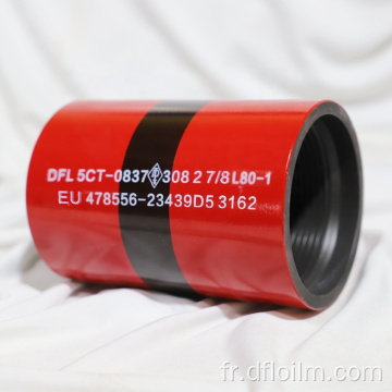 API 5CT 2 7/8EU L80 Coulage de tubes